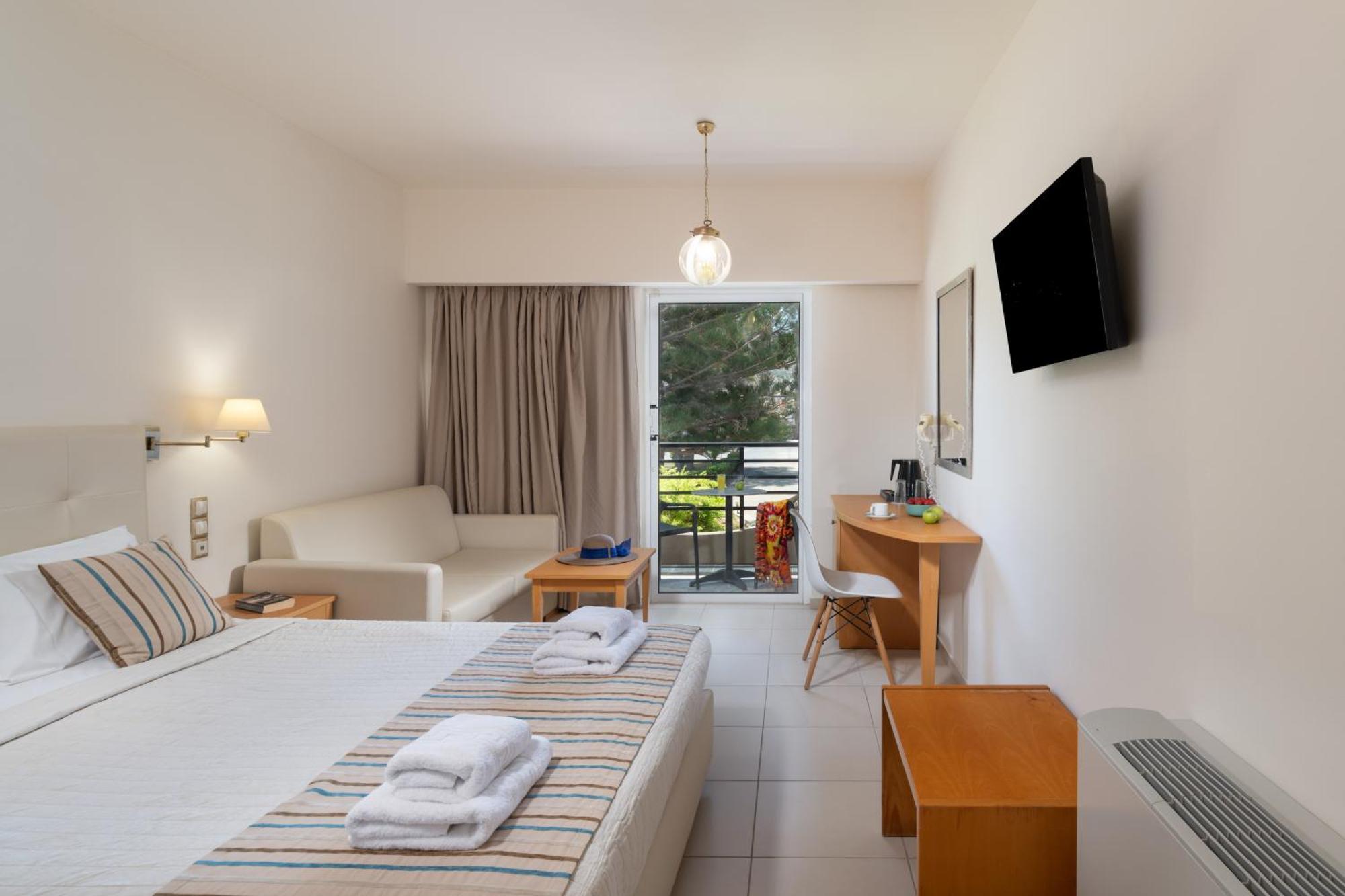 Doppelzimmer mit Gartenblick